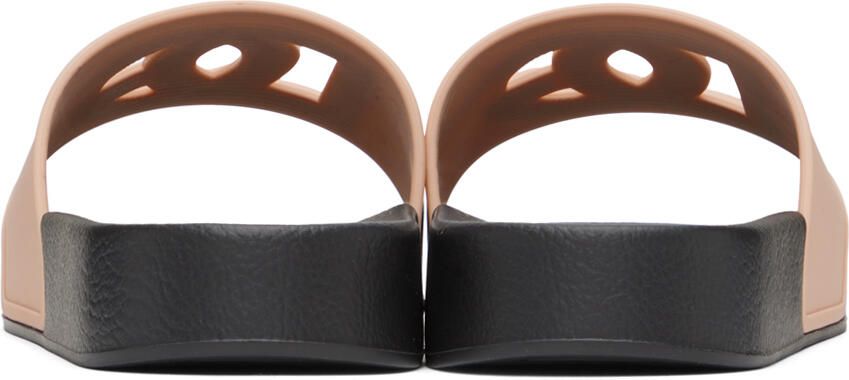 Dolce & Gabbana Pink Beachwear Slides