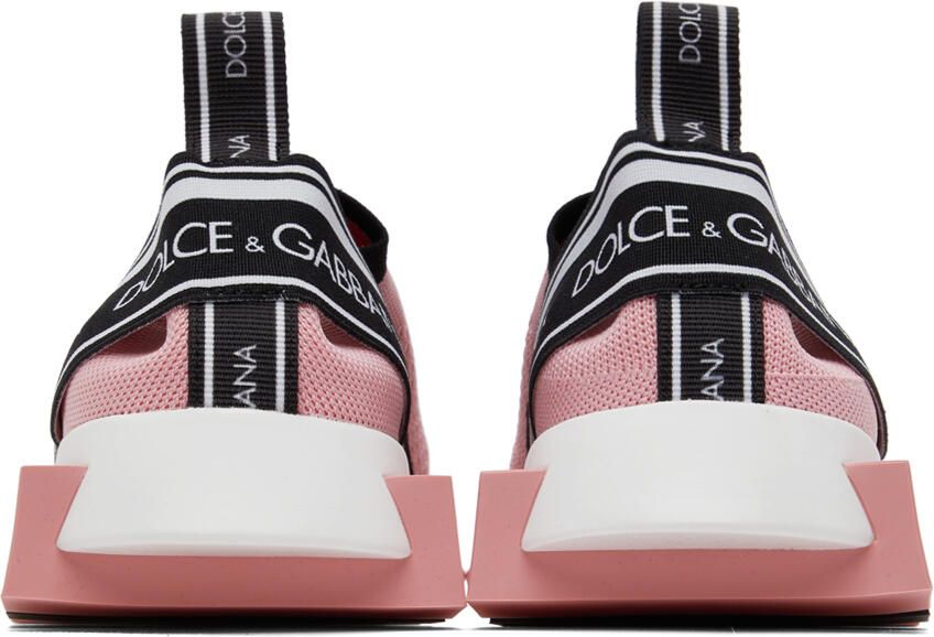 Dolce & Gabbana Pink Sorrento Sneakers