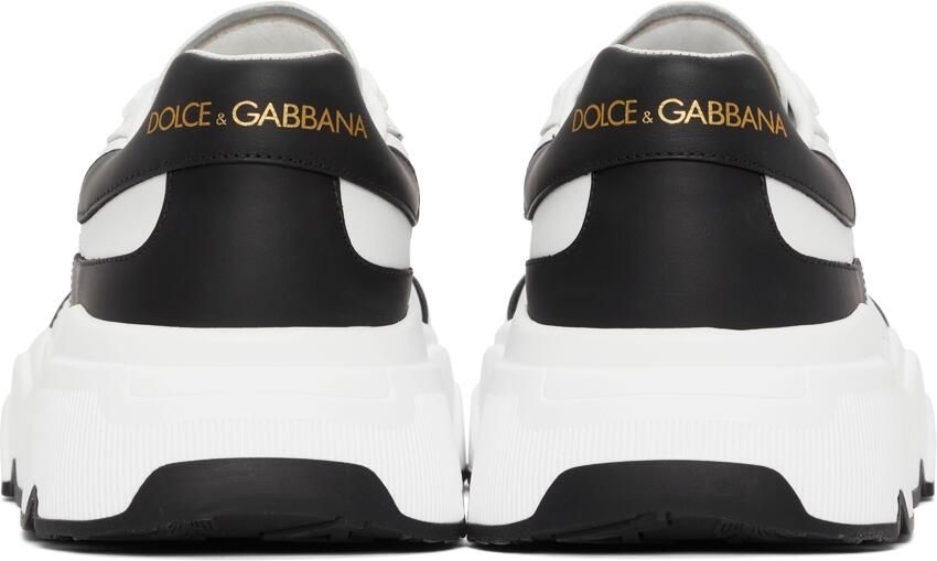 Dolce & Gabbana White & Black Daymaster Sneakers - Picture 2