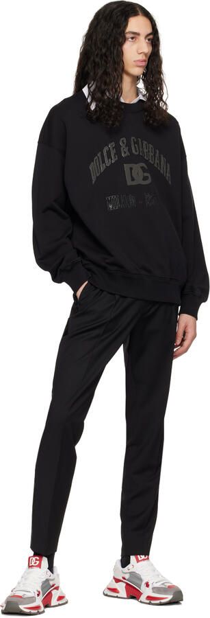 Dolce & Gabbana White & Red Airmaster Sneakers - Picture 4