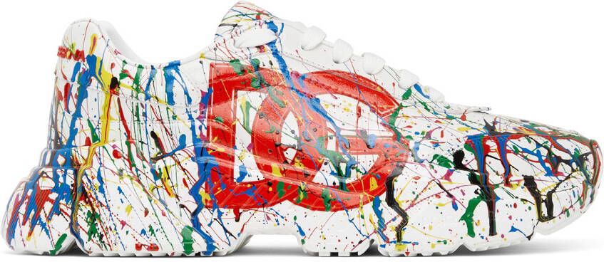 Dolce & Gabbana White Daymaster 15 Sneakers - Picture 5