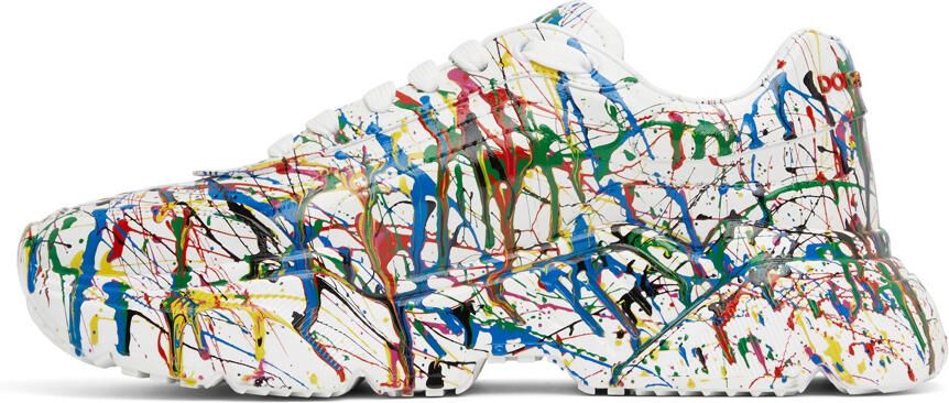 Dolce & Gabbana White Daymaster 15 Sneakers - Picture 3