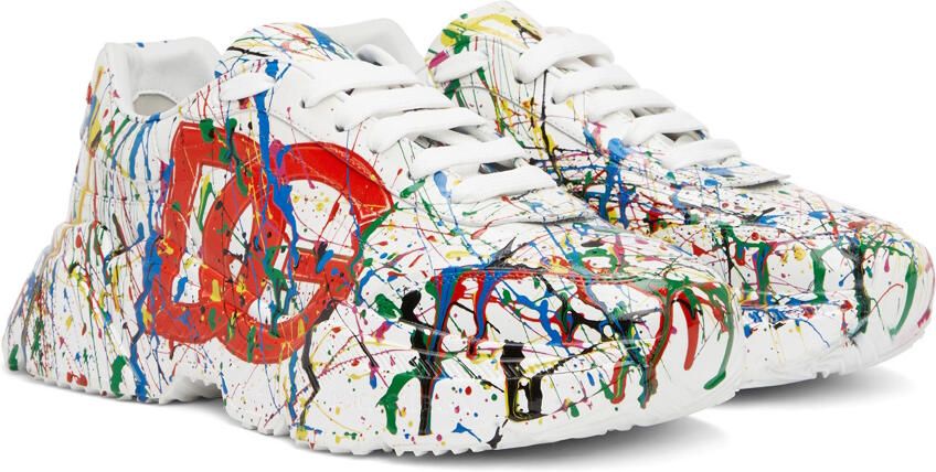 Dolce & Gabbana White Daymaster 15 Sneakers - Picture 2