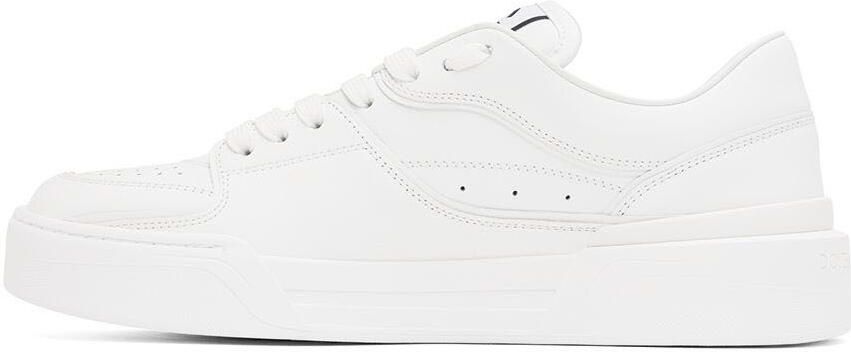Dolce & Gabbana White New Roma Sneakers - Picture 3