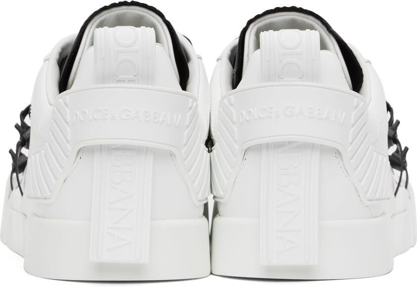 Dolce & Gabbana White Portofino Sneakers
