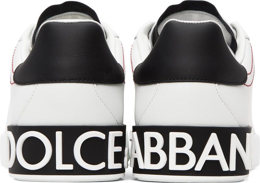 Dolce & Gabbana White Portofino Sneakers