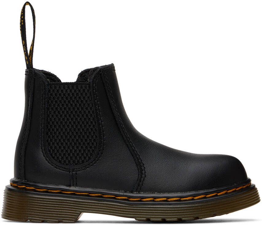 Dr. Martens Kids Black 2976 Little Kids Chelsea Boots - Picture 3