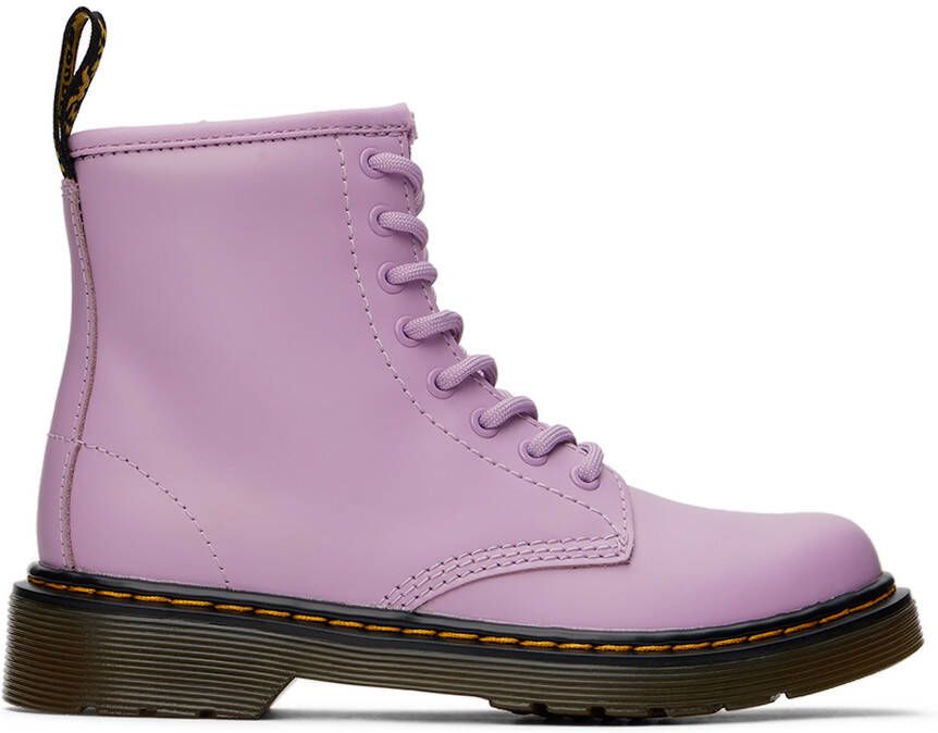 Dr. Martens Baby Purple 1460 Romario Boots - Picture 4