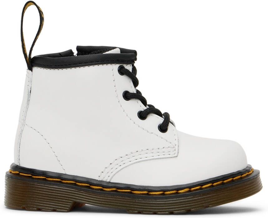 Dr. Martens Baby White 1460 Boots - Picture 3