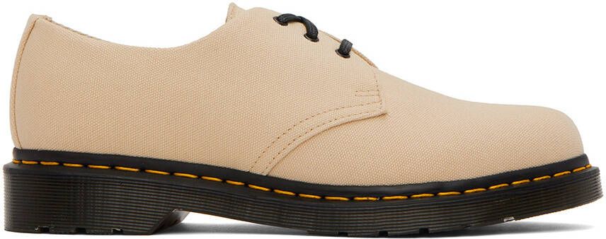 Dr. Martens Off-White 1461 Canvas Oxfords