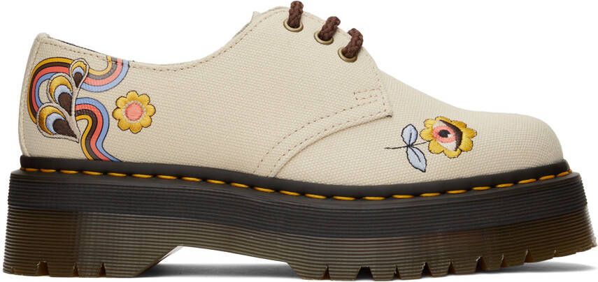 Dr. Martens Beige 1461 Retro Derbys - Picture 5