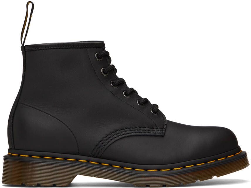 Dr. Martens Black 101 Boots - Picture 4