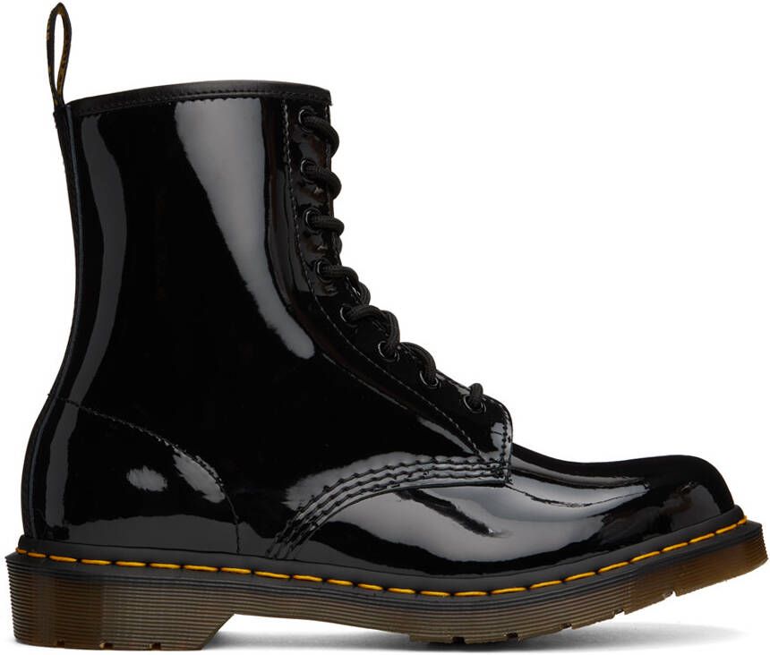 Dr. Martens Black 1460 Boots - Picture 4