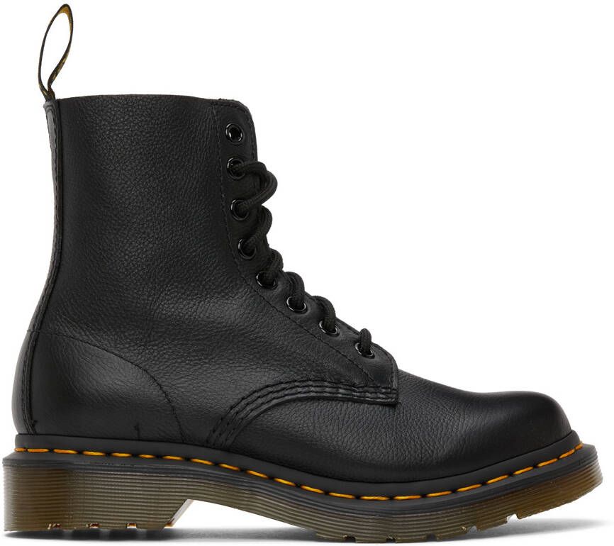 Dr. Martens Black 1460 Pascal Ankle Boots - Picture 5