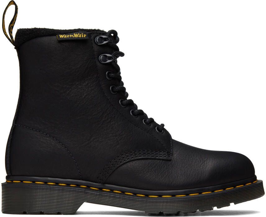 Dr. Martens Black 1460 Pascal Boots - Picture 5