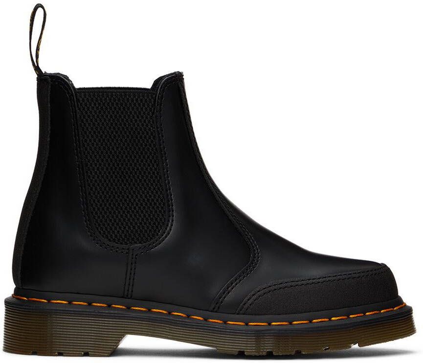 Dr. Martens Black 2976 Guard Panel Chelsea Boots - Picture 5