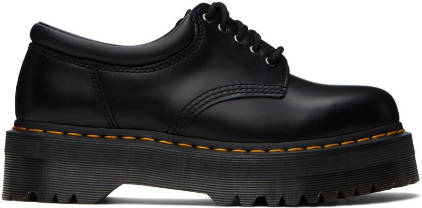 Dr. Martens Black 8053 Quad Platform Derbys - Picture 3