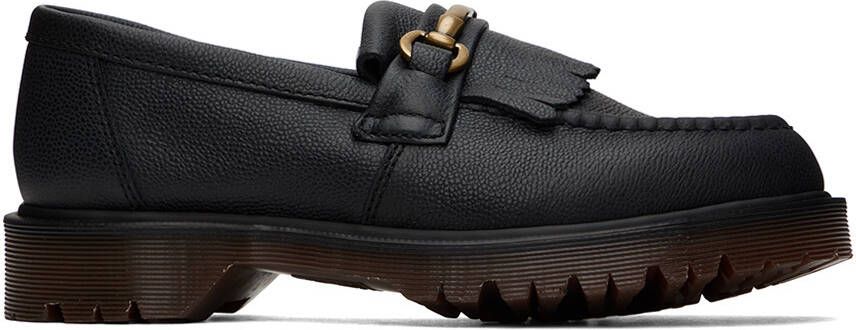 Dr. Martens Black Adrian Snaffle Loafers - Picture 6