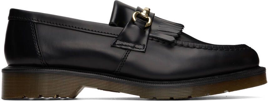 Dr. Martens Black Adrian Snaffle Loafers - Picture 2