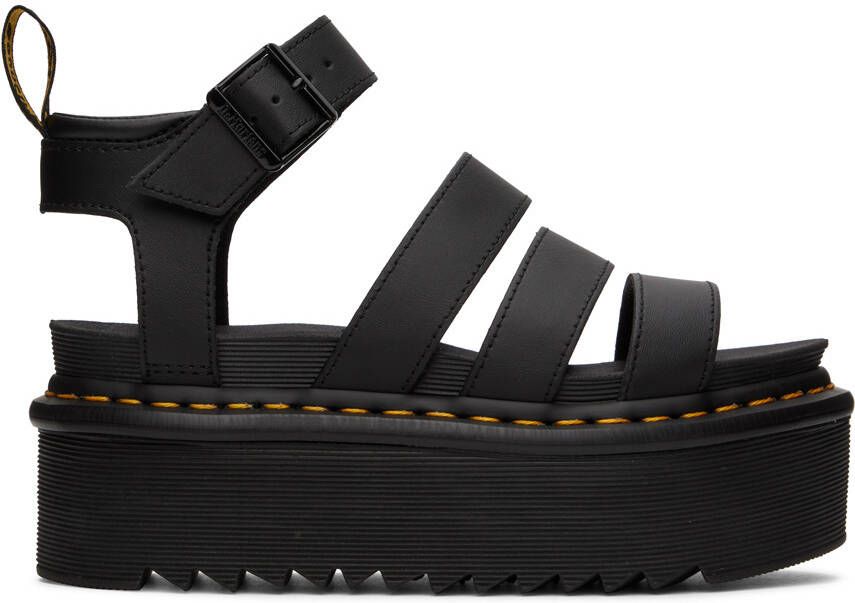 Dr. Martens Black Blaire Hydro Sandals