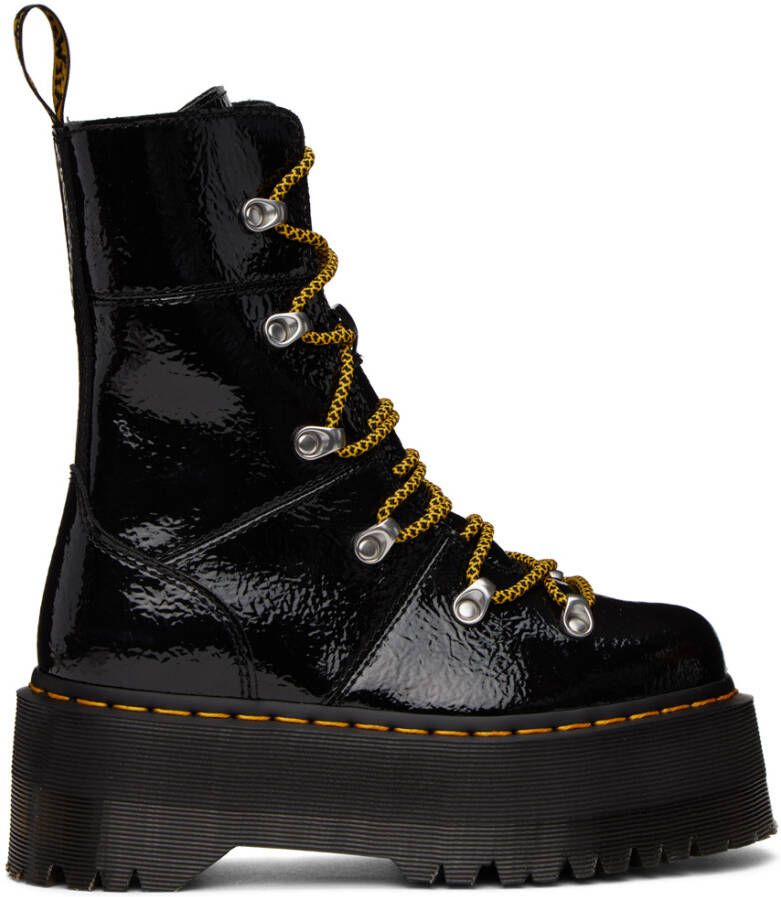 Dr. Martens Black Ghilana Max Platform Boots - Picture 5