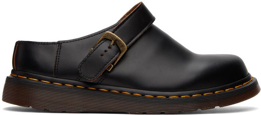 Dr. Martens Black Isham Slingback Mules - Picture 4