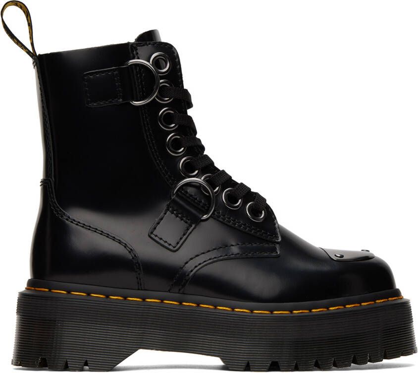 Dr. Martens Black Jadon Alt Boots - Picture 3