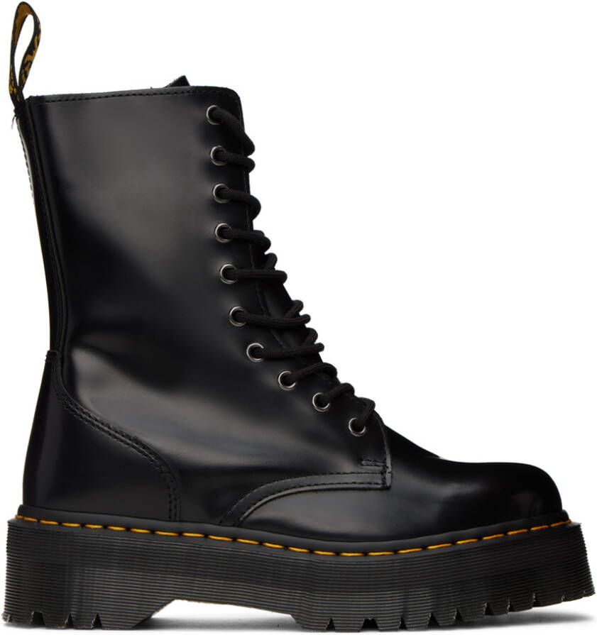 Dr. Martens Black Jadon Hi Platform Boots - Picture 7