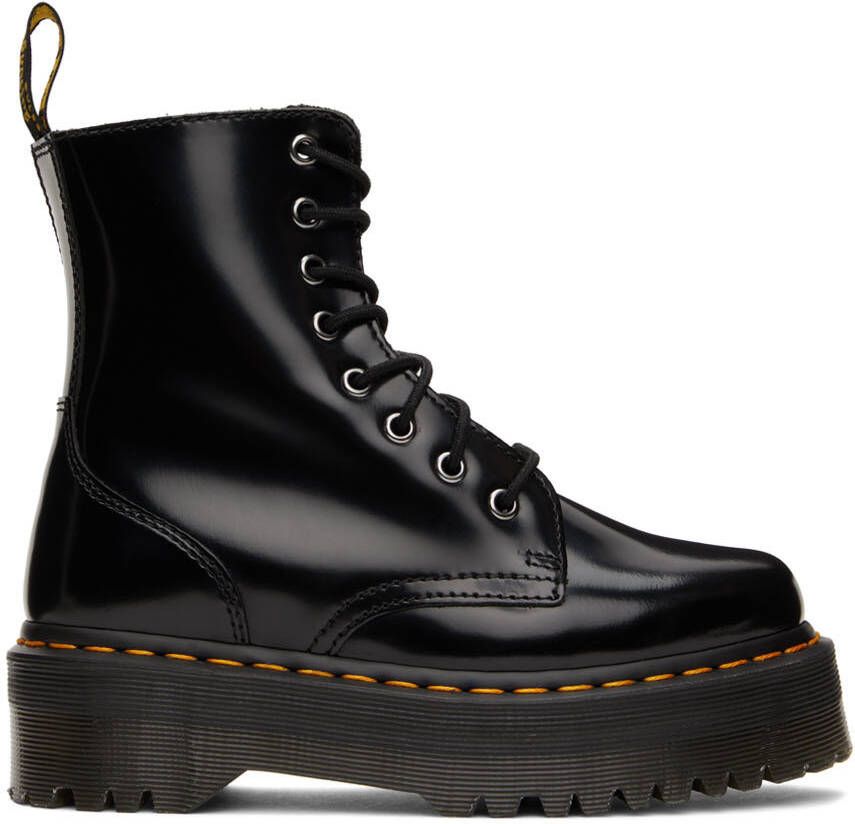 Dr. Martens Black Jadon Retro Quad Boots