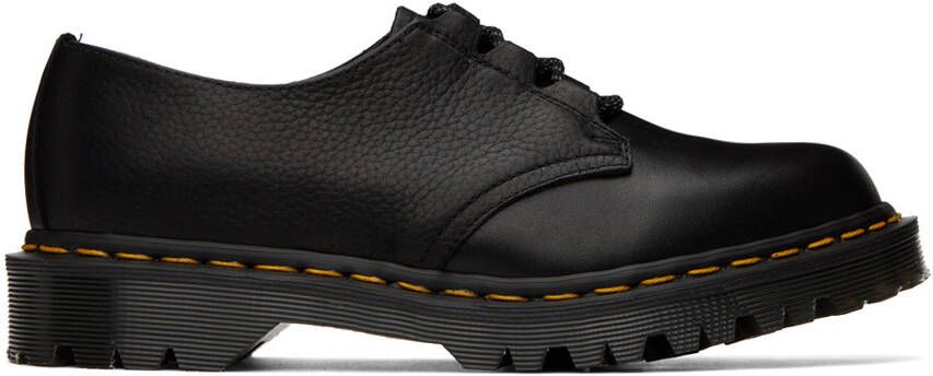 Dr. Martens Black 'Made In England' 1461 Derbys - Picture 5