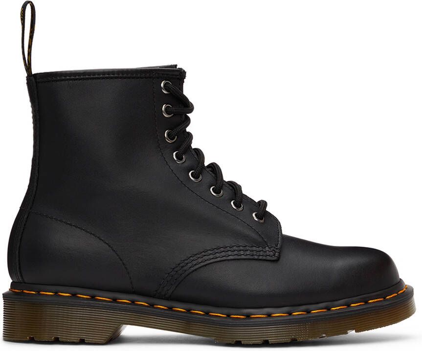 Dr. Martens Black Nappa 1460 Boots - Picture 5
