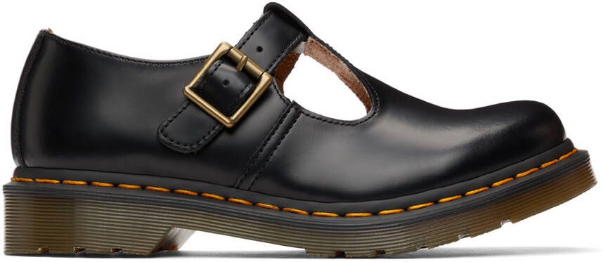 Dr. Martens Black Polley Mary Jane Oxfords - Picture 3