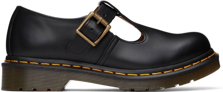 Dr. Martens Black Polley Mary Jane Oxfords - Picture 5