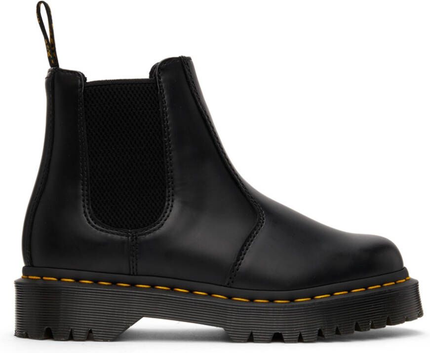 Dr. Martens Black Smooth 2976 Bex Boots - Picture 2