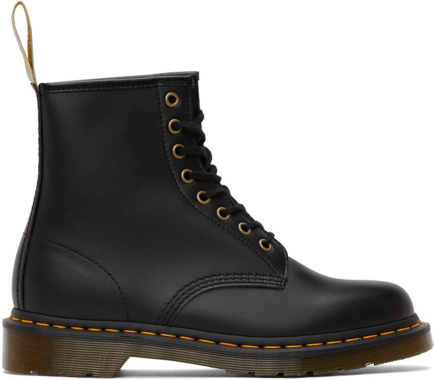 Dr. Martens Black Vegan 1460 Felix Boots - Picture 5