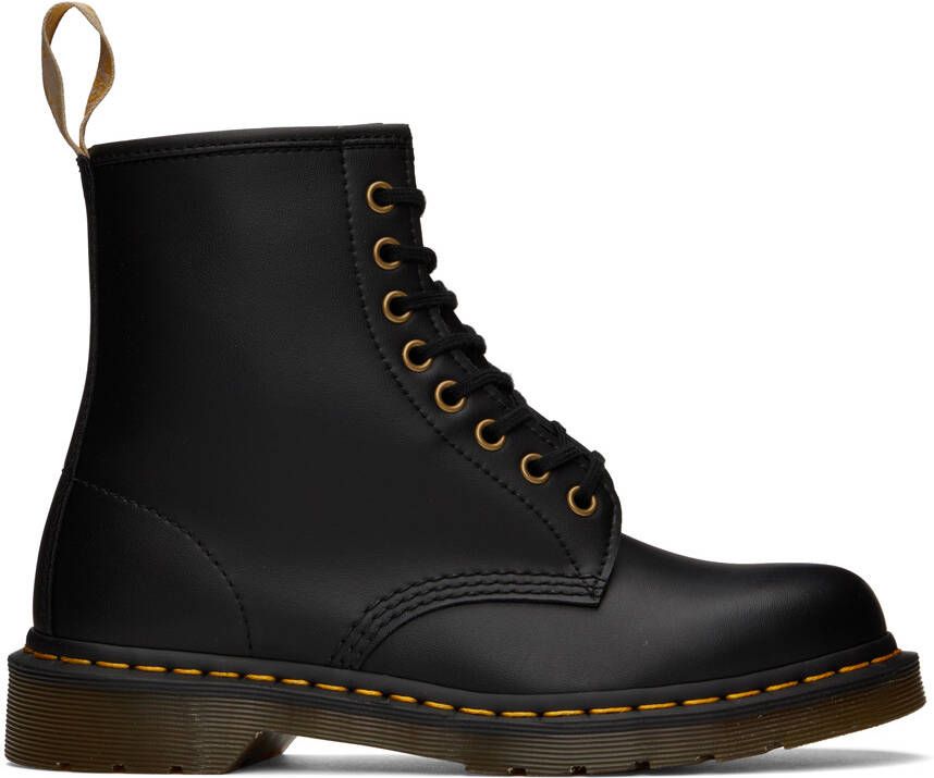 Dr. Martens Black Vegan 1460 Felix Lace-Up Boots - Picture 10