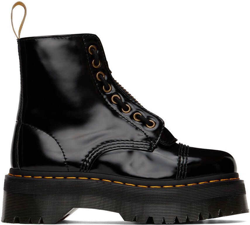 Dr. Martens Black Vegan Sinclair Ankle Boots