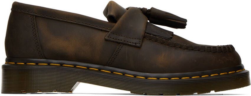 Dr. Martens Brown Adrian Loafers - Picture 5