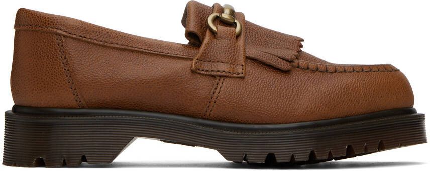Dr. Martens Brown Adrian Snaffle Loafers - Picture 5