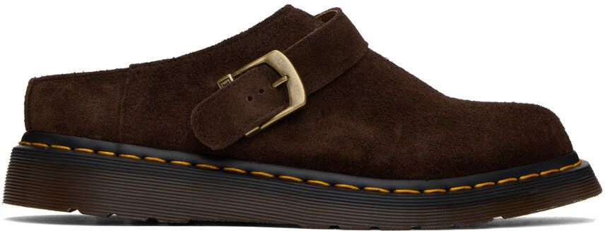 Dr. Martens Brown Isham Slingback Mules - Picture 4