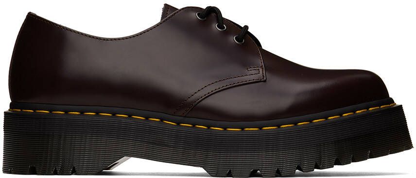 Dr. Martens Burgundy 1461 Platform Derbys - Picture 5