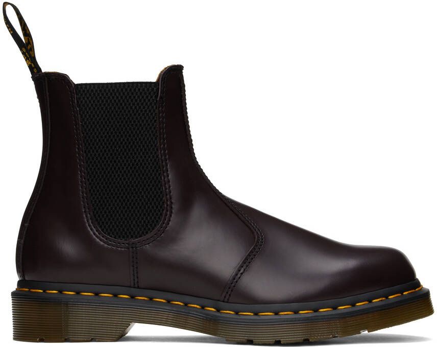 Dr. Martens Burgundy 2976 Chelsea Boots