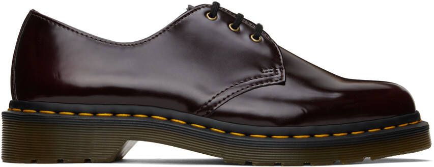Dr. Martens Burgundy Vegan 1461 Oxfords - Picture 5