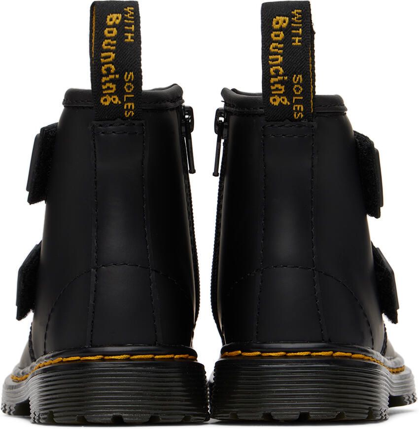Dr. Martens Baby Black 1460 Double Strap Boots - Picture 2