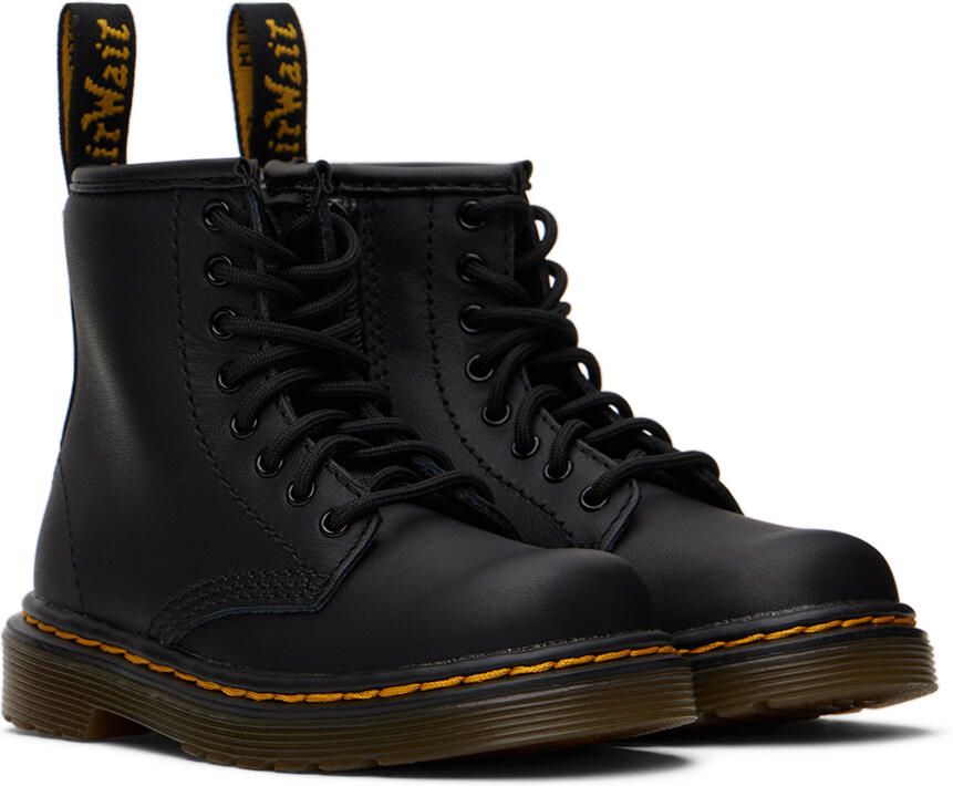 Dr. Martens Baby Black 1460 Boots - Picture 3