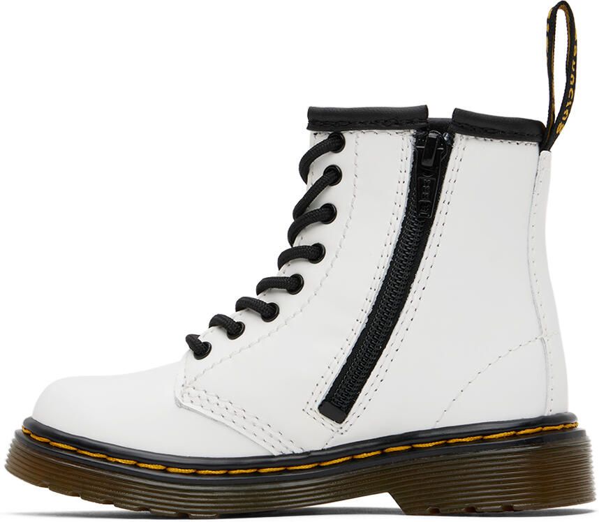 Dr. Martens Baby White 1460 Boots - Picture 2
