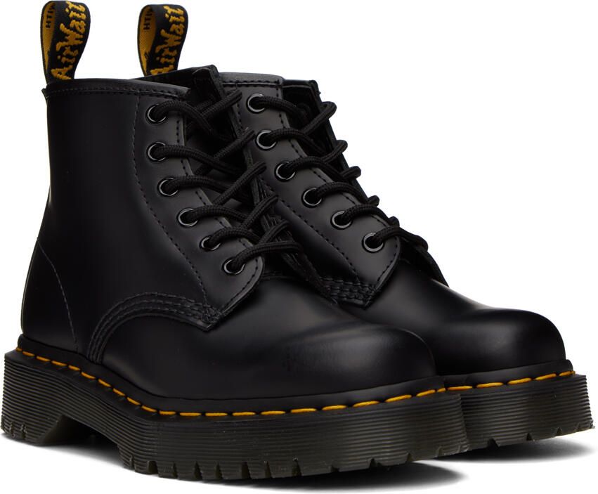 Dr. Martens Black 101 Bex Ankle Boots - Picture 2