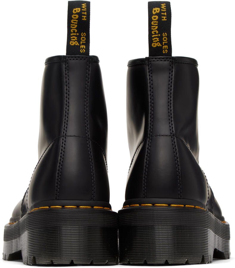 Dr. Martens Black 101 Quad Platform Ankle Boots