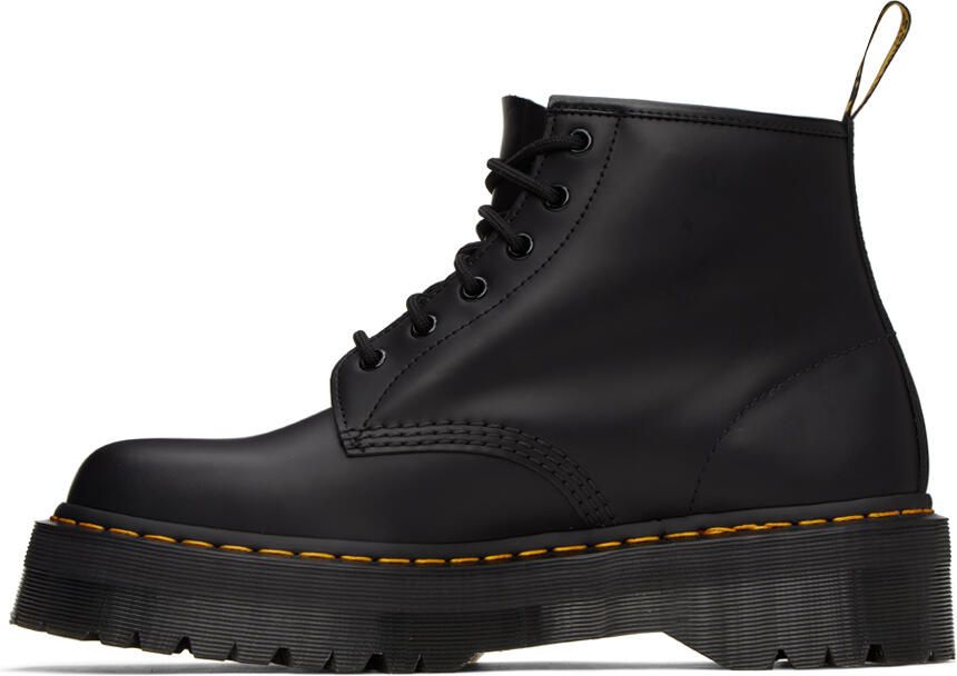 Dr. Martens Black 101 Quad Platform Ankle Boots - Picture 5