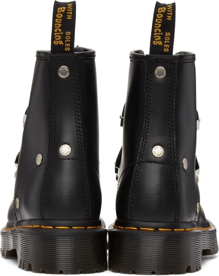 Dr. Martens Black 1460 Bex Stud Boots - Picture 3